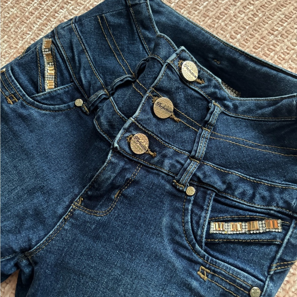 Blue High Rise Jeans